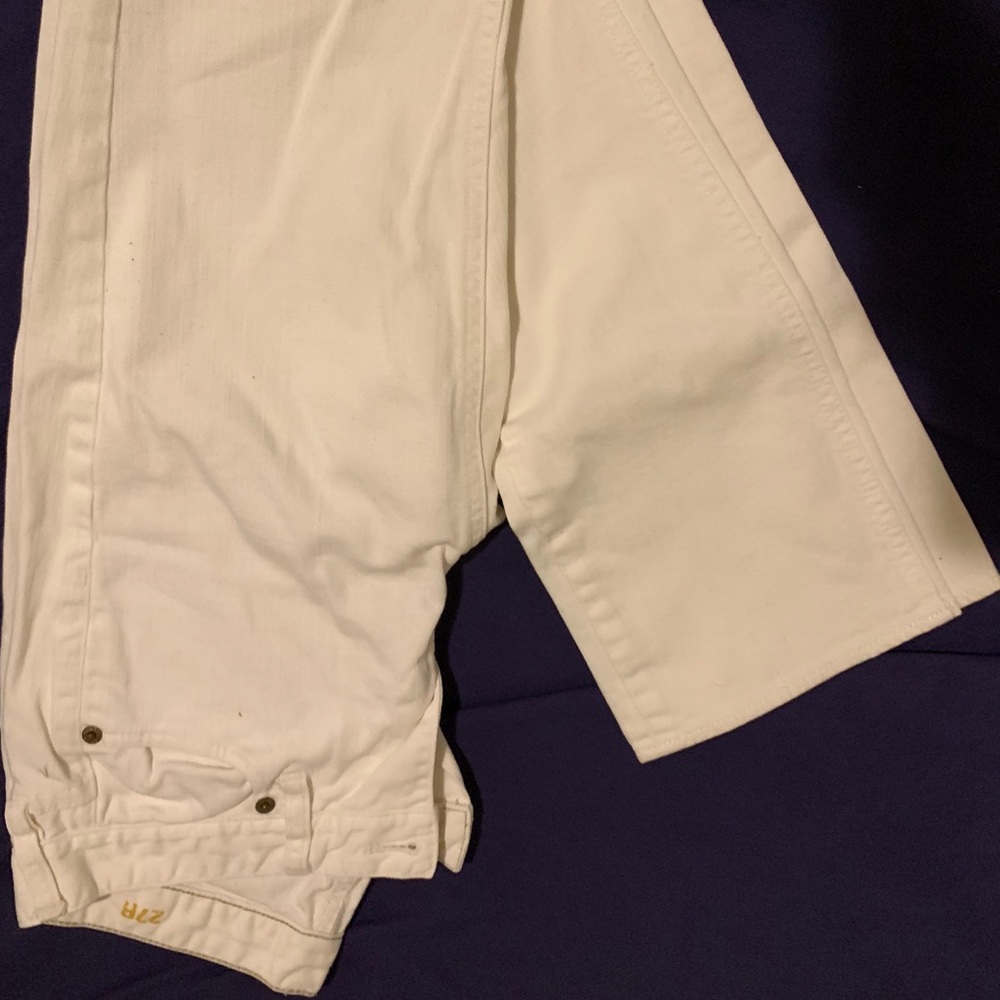 White jeans